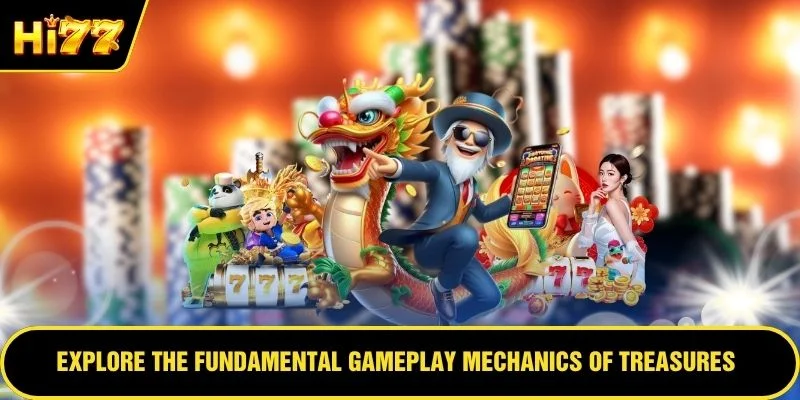 Explore the fundamental gameplay mechanics of Treasures of Aztec slots