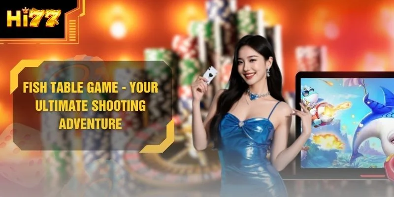 Fish Table Game - Your Ultimate Shooting Adventure
